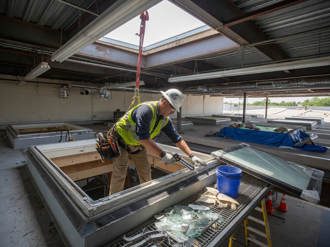 Skylight Leak Repair in Newcastle, OK 73065